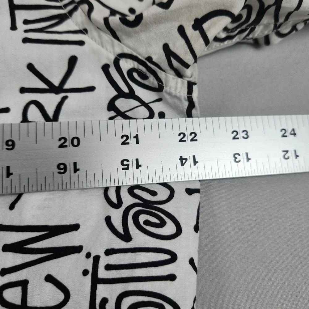 Vintage Stussy All Over Print Button Up Shirt Men L - Picture 5 of 8